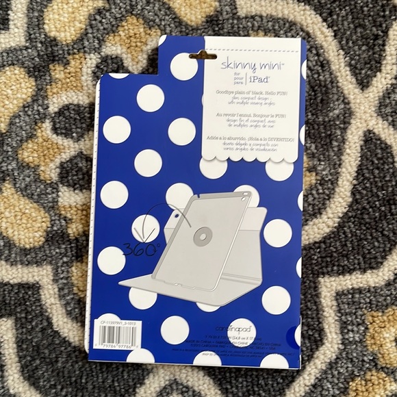 4/$15 NWT Studio C Skinny Mini 360' IPad Air Case - Picture 2 of 4